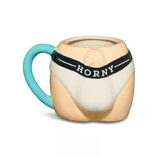 Horny Tidy Whities Molded Coffee Mug - 18 oz. at Spencer's