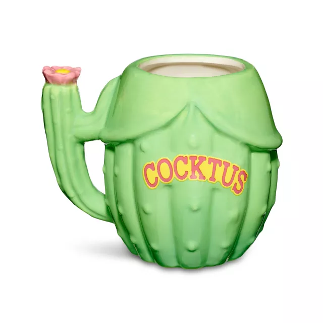 Cocktus Pecker Molded Coffee Mug - 18 oz.