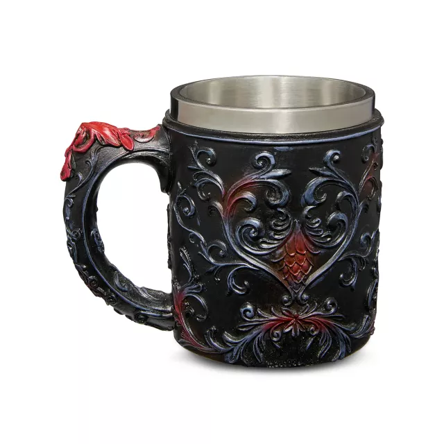 Skeleton Lovers Resin Coffee Mug - 14 oz. at Spencer's