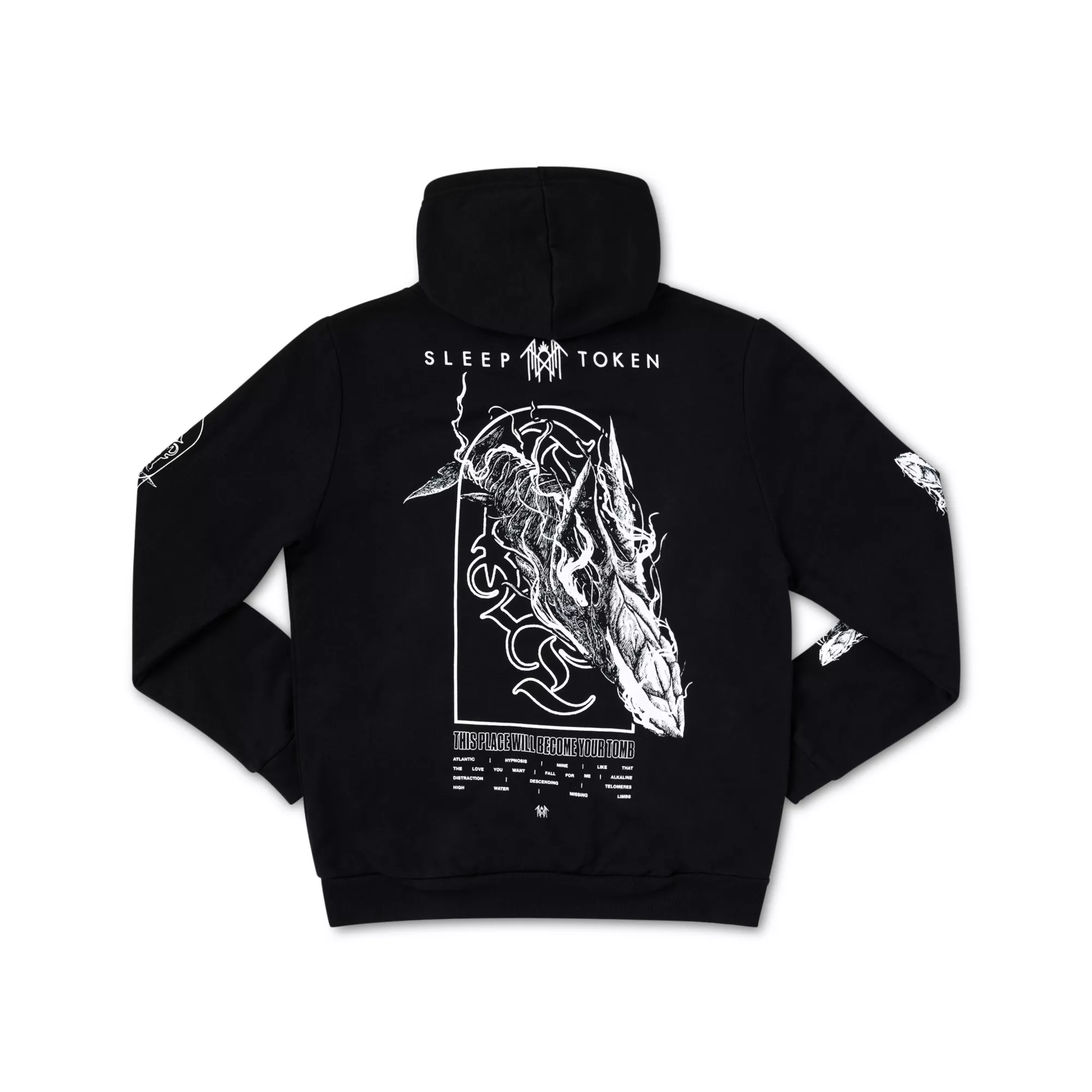 Sleep Token Whale Hoodie at Spencer's