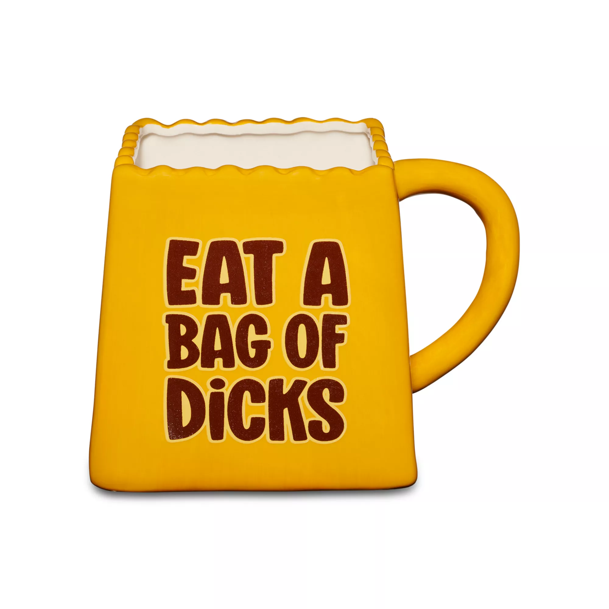 Eat a Bag of Dicks Molded Coffee Mug at Spencer's