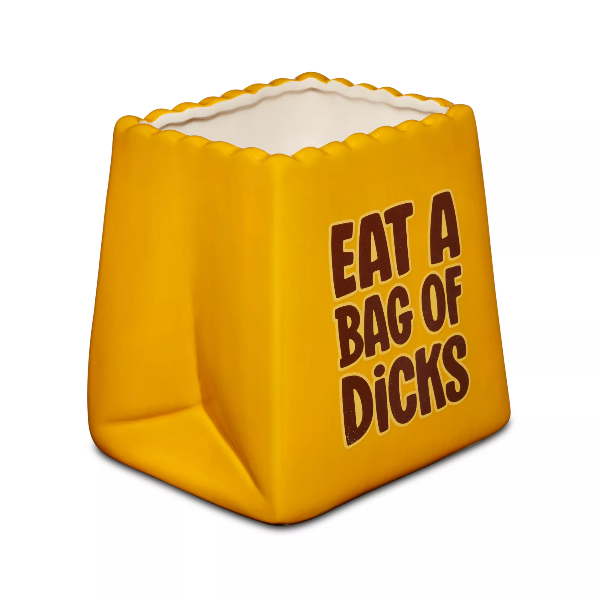 Eat a Bag of Dicks Molded Coffee Mug at Spencer's
