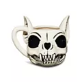 Cat Skull Molded Coffee Mug at Spencer's