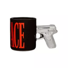 Scarface Molded Coffee Mug with Gun-Shaped Handle - 20 oz. at Spencer's