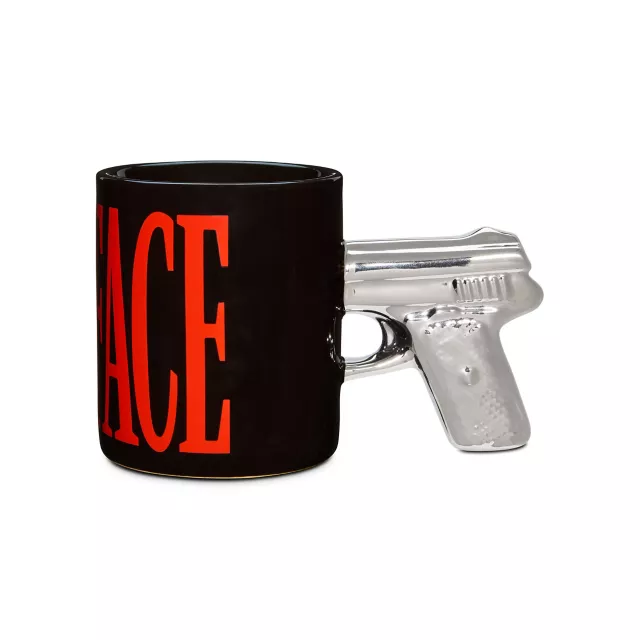 Scarface Molded Coffee Mug with Gun-Shaped Handle - 20 oz. at Spencer's