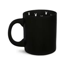 Black and Pink Playboy Bunny Coffee Mug - 20 oz. at Spencer's