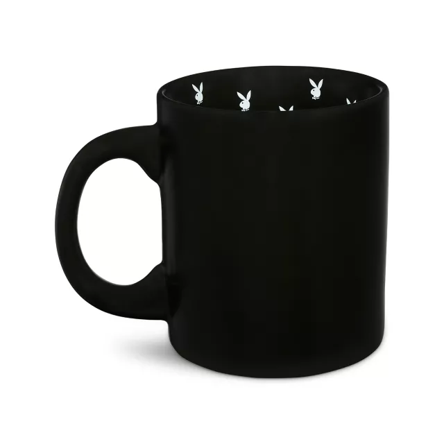 Black and Pink Playboy Bunny Coffee Mug - 20 oz. at Spencer's