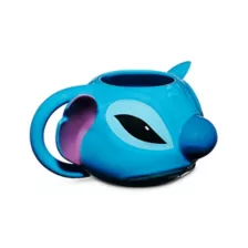 Lilo & Stitch Grinning Stitch Molded Coffee Mug - 20 oz. at Spencer's