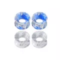 Multi-Pack Blue and Silver Marble Patternn Tunnels - 2 Pairs at Spencer's