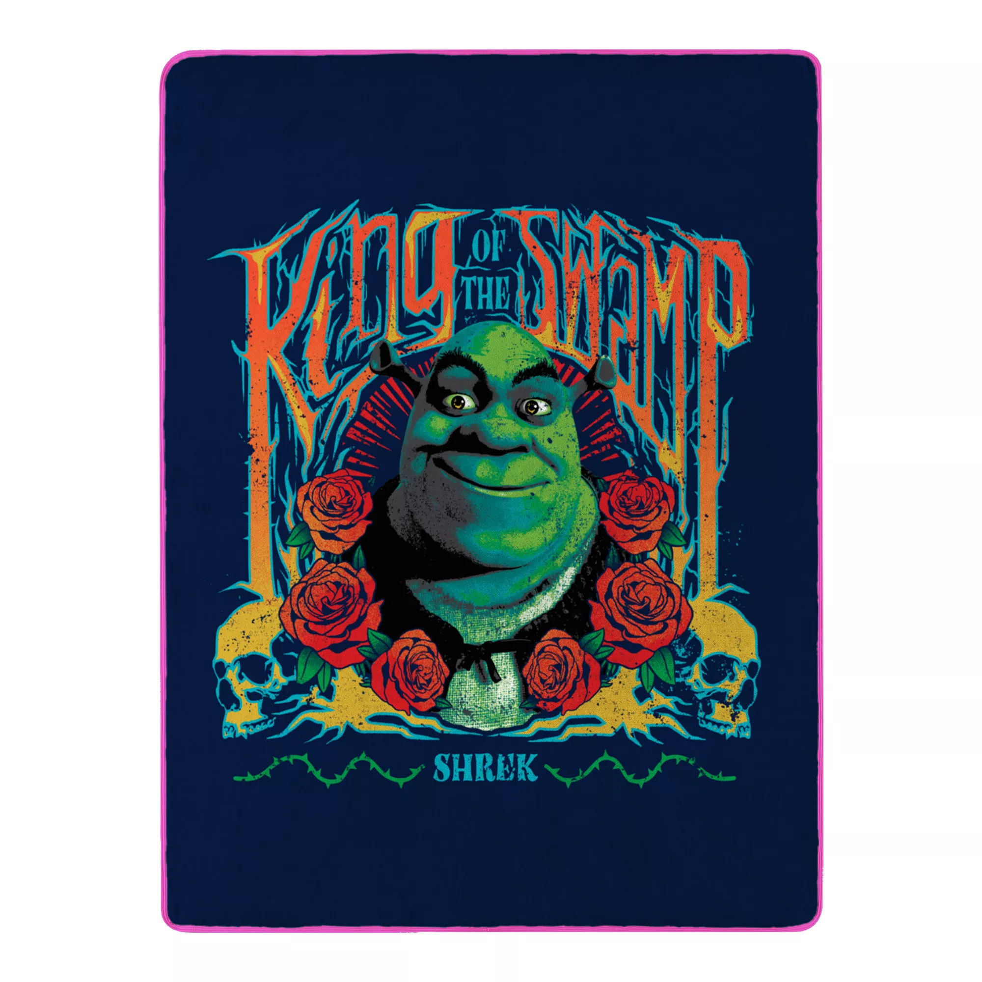 King of the Swamp Fleece Blanket - Shrek at Spencer's