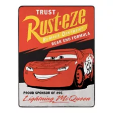 Trust Rust-Eze Lightning McQueen Fleece Blanket at Spencer's