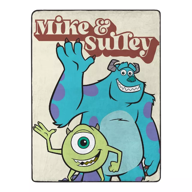 Monsters Inc. Mike and Sulley Fleece Blanket
