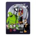 Midnight Crew Fleece Blanket - The Nightmare Before Christmas at Spencer's