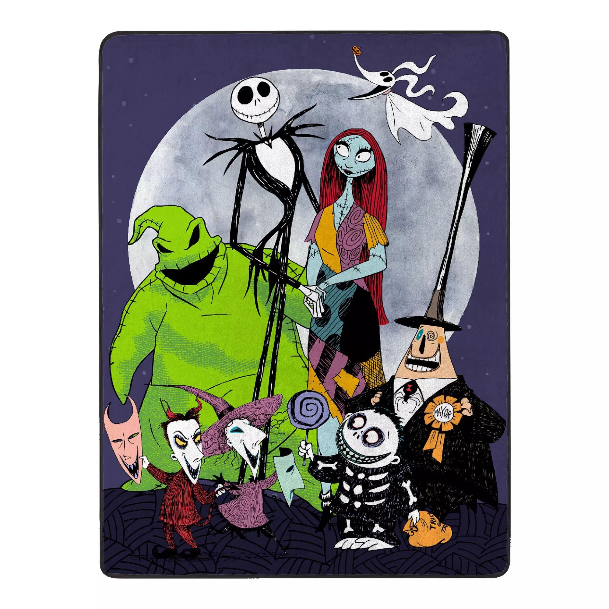 Midnight Crew Fleece Blanket - The Nightmare Before Christmas