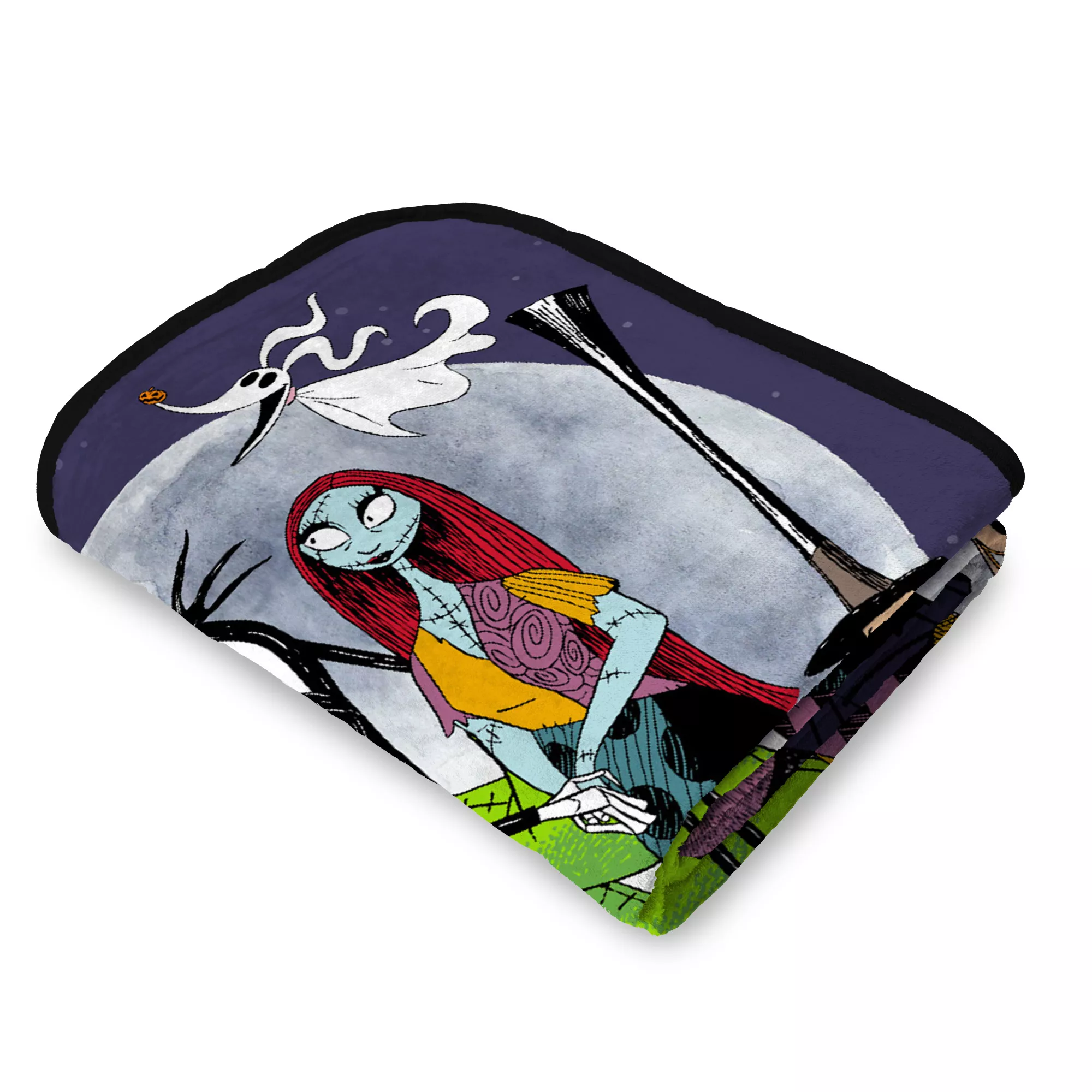 Midnight Crew Fleece Blanket - The Nightmare Before Christmas at Spencer's
