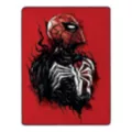 Spider-Man Venomized Fleece Blanket at Spencer's