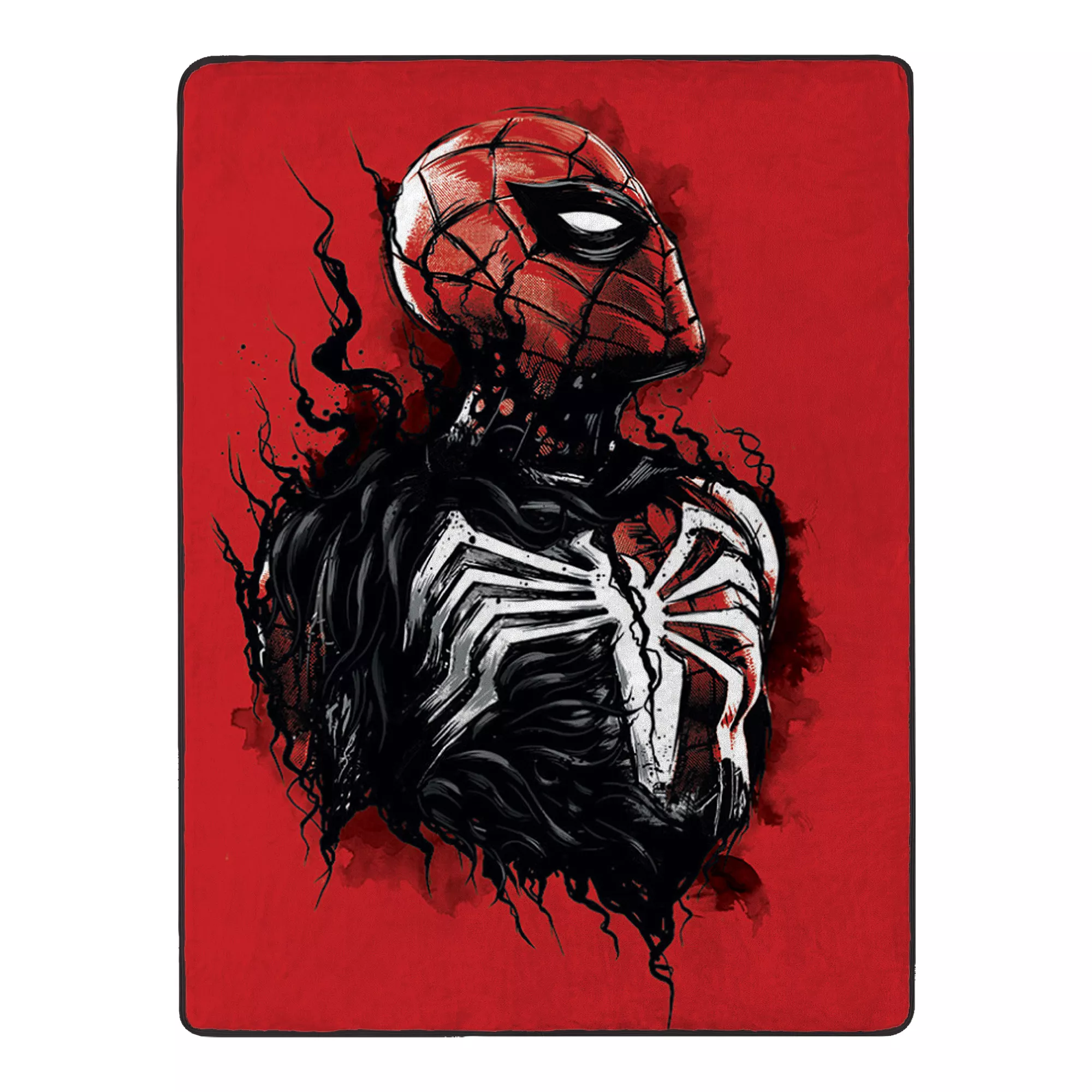 Spider-Man Venomized Fleece Blanket at Spencer's
