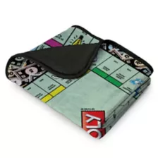 Monopoly Board Fleece Blanket at Spencer's