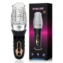 The Male Rose Oral Sex Stroker at Spencer's