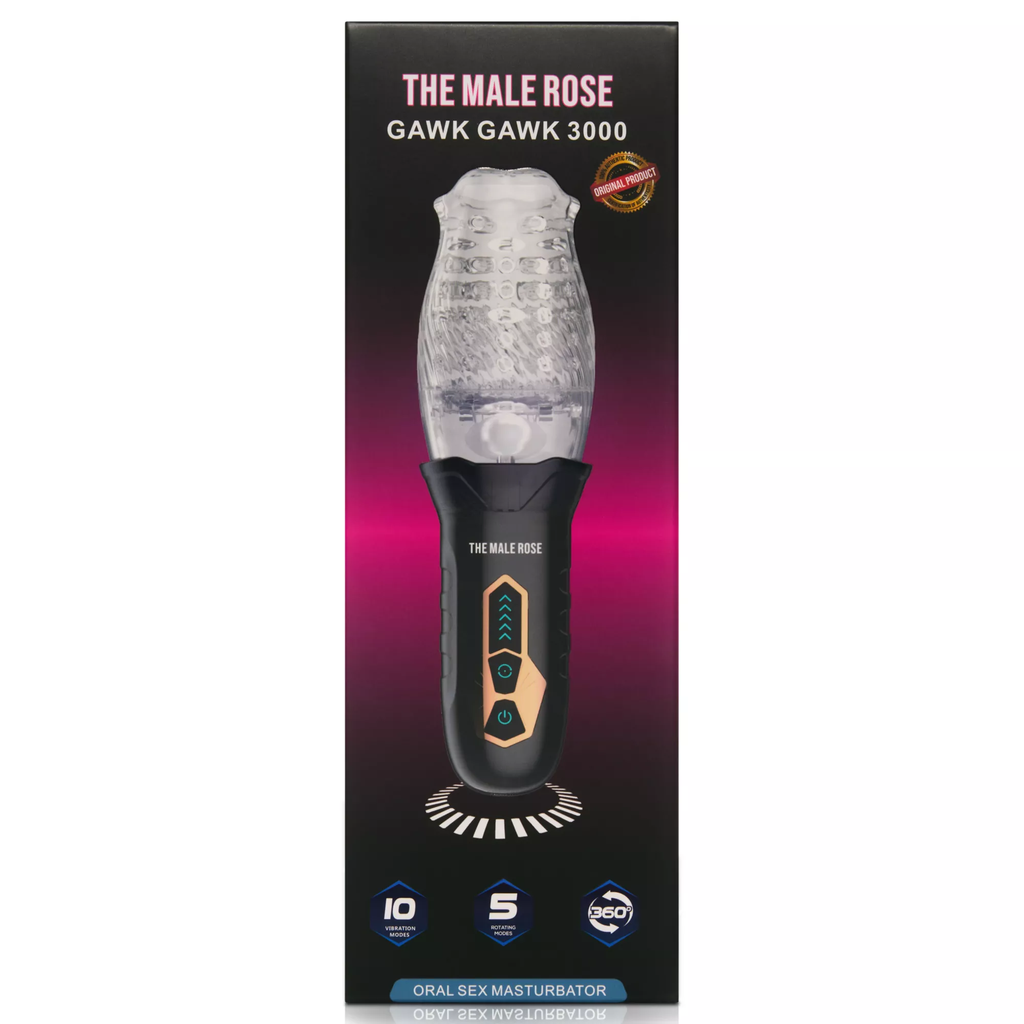 The Male Rose Oral Sex Stroker at Spencer's