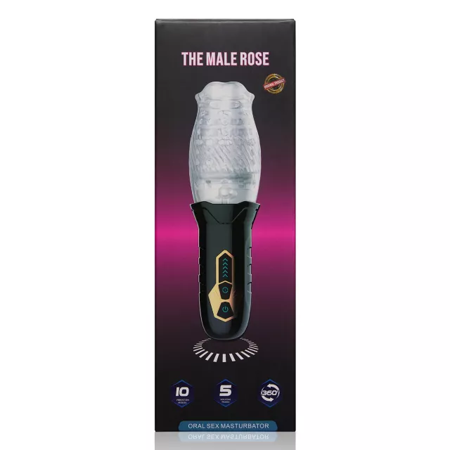 The Male Rose Oral Sex Stroker at Spencer's