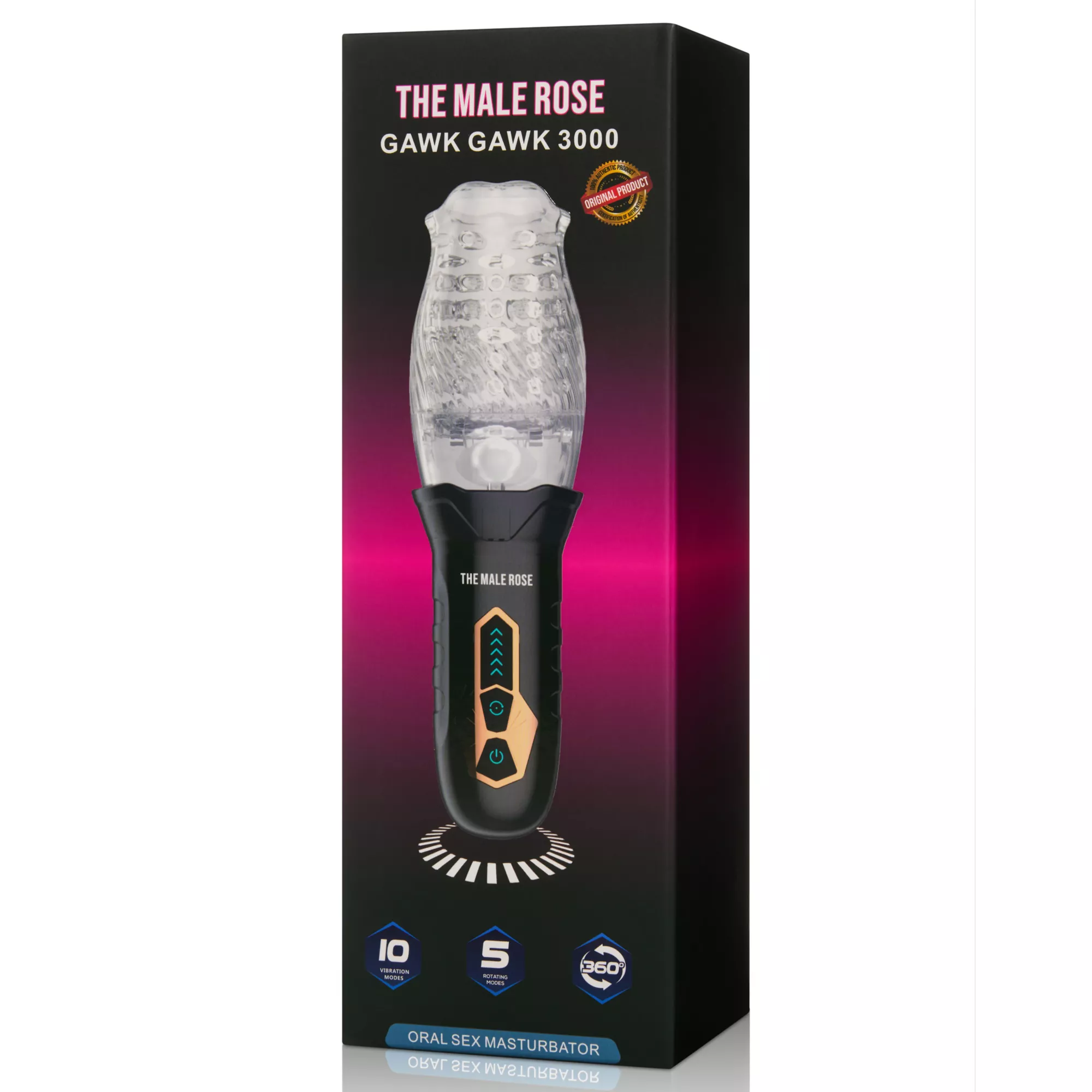 The Male Rose Oral Sex Stroker at Spencer's