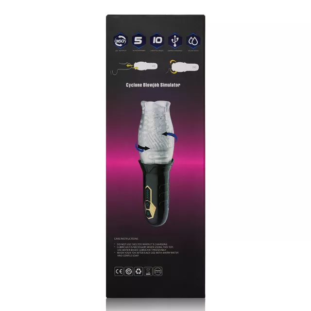 The Male Rose Oral Sex Stroker at Spencer's