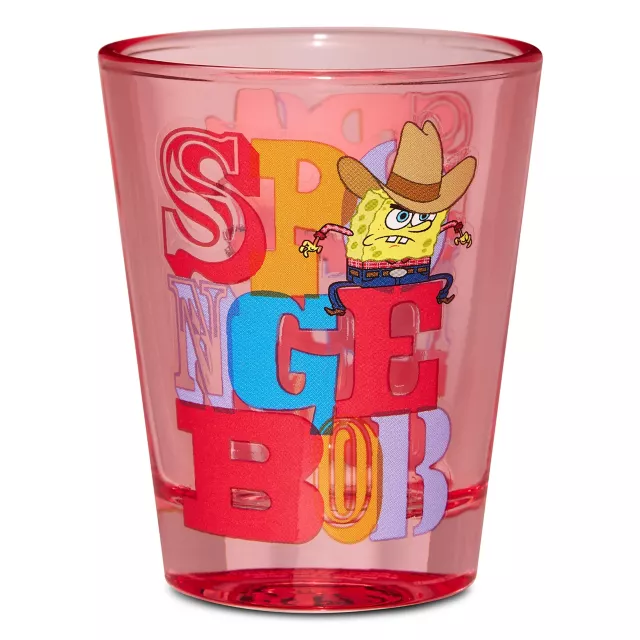 SpongeBob SquarePants Cowboy Shot Glass - 2 oz. at Spencer's