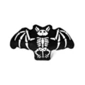 Skeleton Bat Pillow at Spencer's