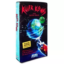 Killer Klowns from Outer Space VHS Pillow at Spencer's