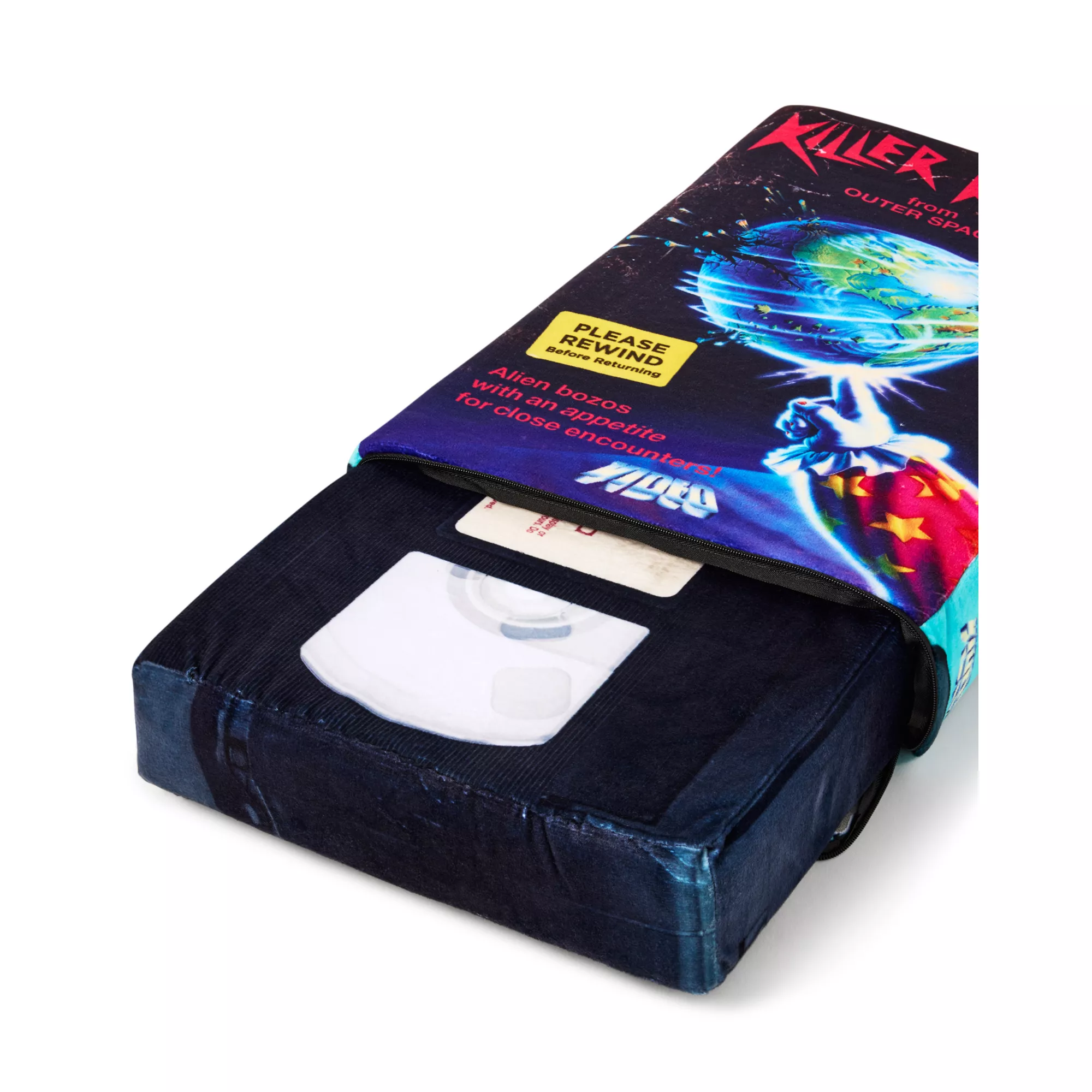 Killer Klowns from Outer Space VHS Pillow at Spencer's