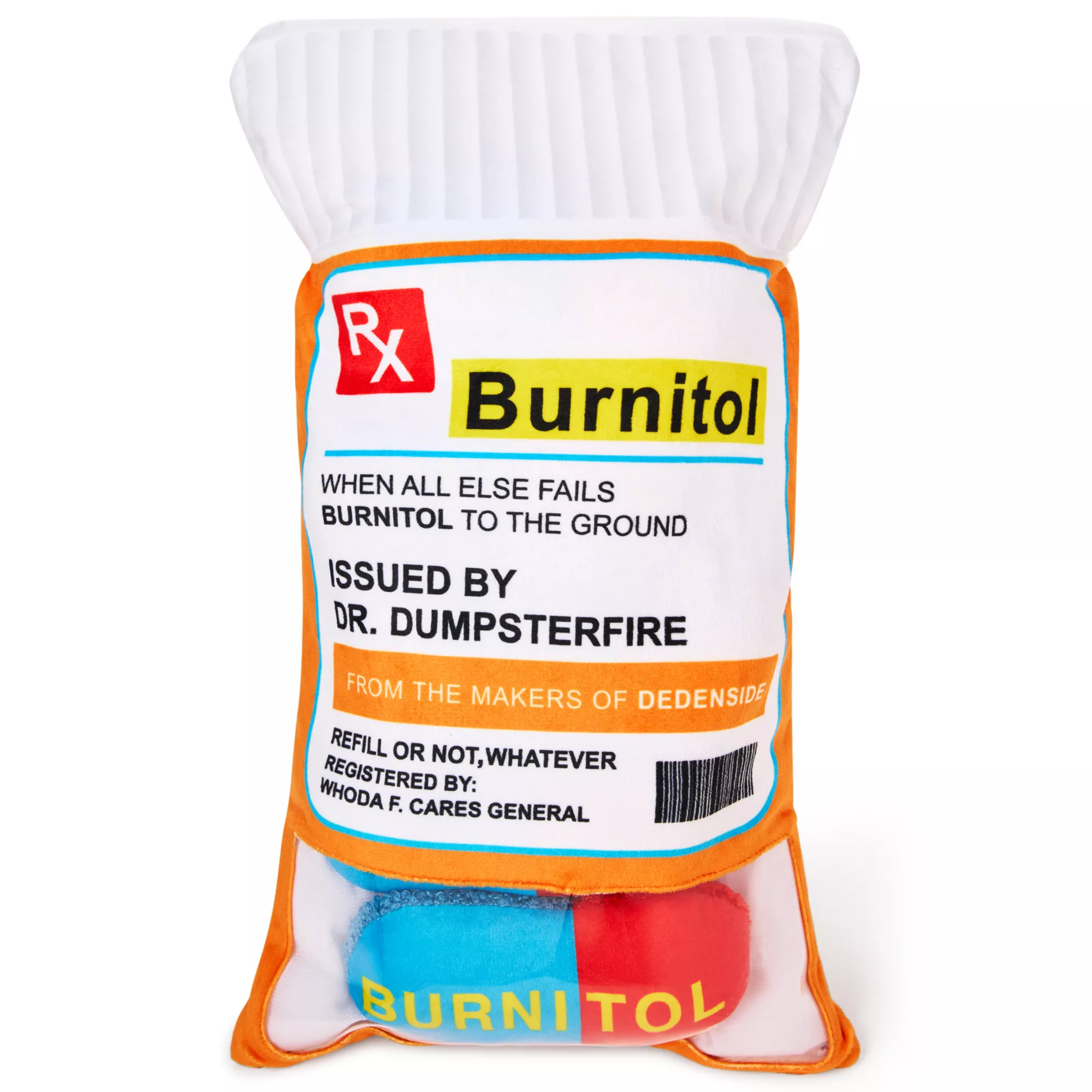 Rx Prescription Burnitol Mini Pillow Set at Spencer's