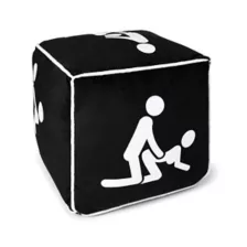 Sex Positions Cube Pillow at Spencer's