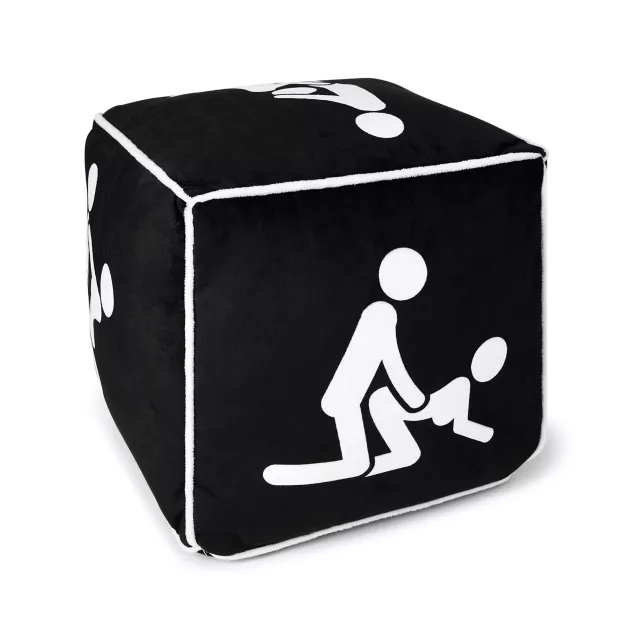 Sex Positions Cube Pillow at Spencer's
