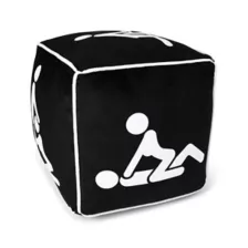 Sex Positions Cube Pillow at Spencer's