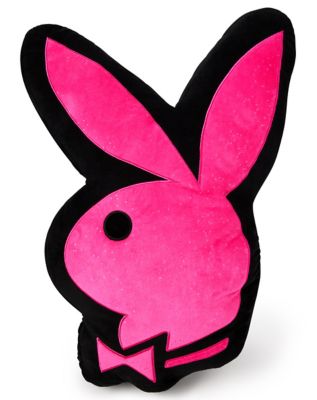 Playboy Pink Rabbit Head Pillow