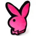 Playboy Pink Rabbit Head Pillow at Spencer's