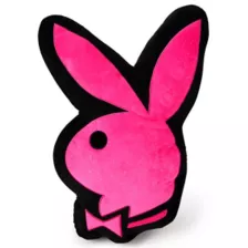 Playboy Pink Rabbit Head Pillow at Spencer's