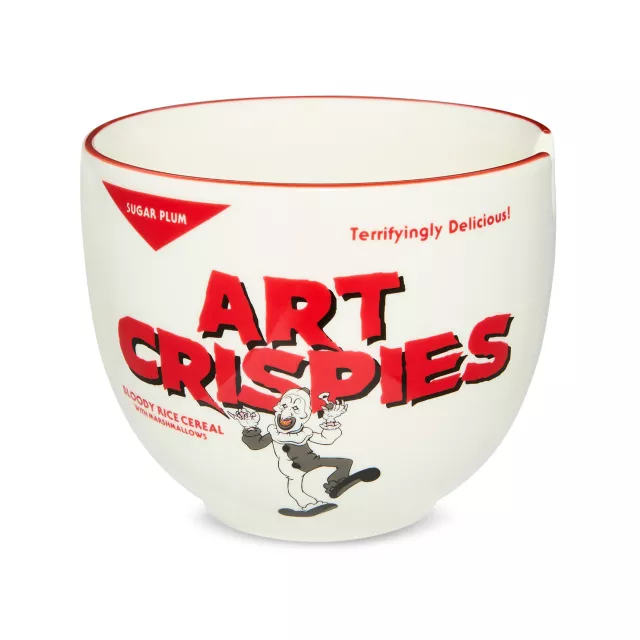 Terrifier Art Crispies Bowl with Chopsticks at Spencer's