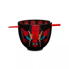 Deadpool Bowl with Chopsticks at Spencer's