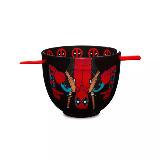 Deadpool Bowl with Chopsticks at Spencer's