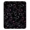 Playboy Bunny Logo Reversible Fleece Blanket at Spencer's