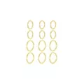 Multi-Pack Goldtone Seamless Hoop Nose Rings 12 Pack - 20 Gauge at Spencer's