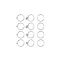 Multi-Pack CZ Moth Charm Hoop Nose Rings 12 Pack - 20 Gauge at Spencer's