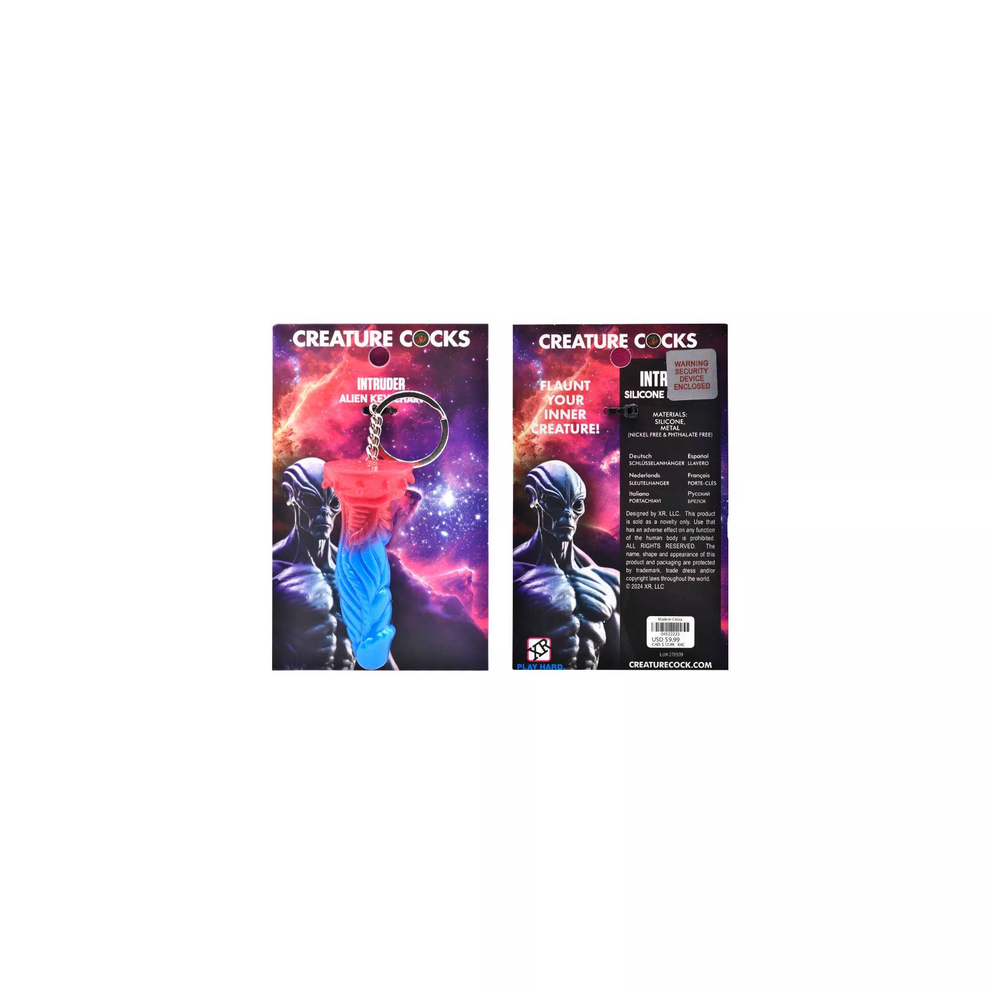 Creature Cocks Intruder Alien Keychain at Spencer's