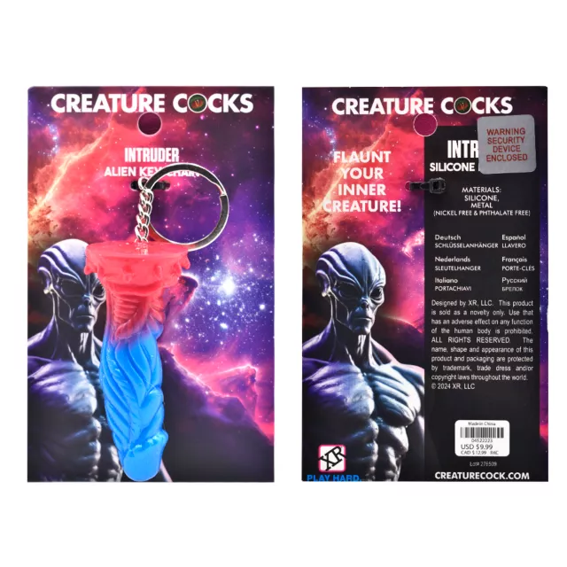 Creature Cocks Intruder Alien Keychain at Spencer's