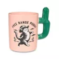 Free Range Pussy Coffee Mug - 18 oz. at Spencer's
