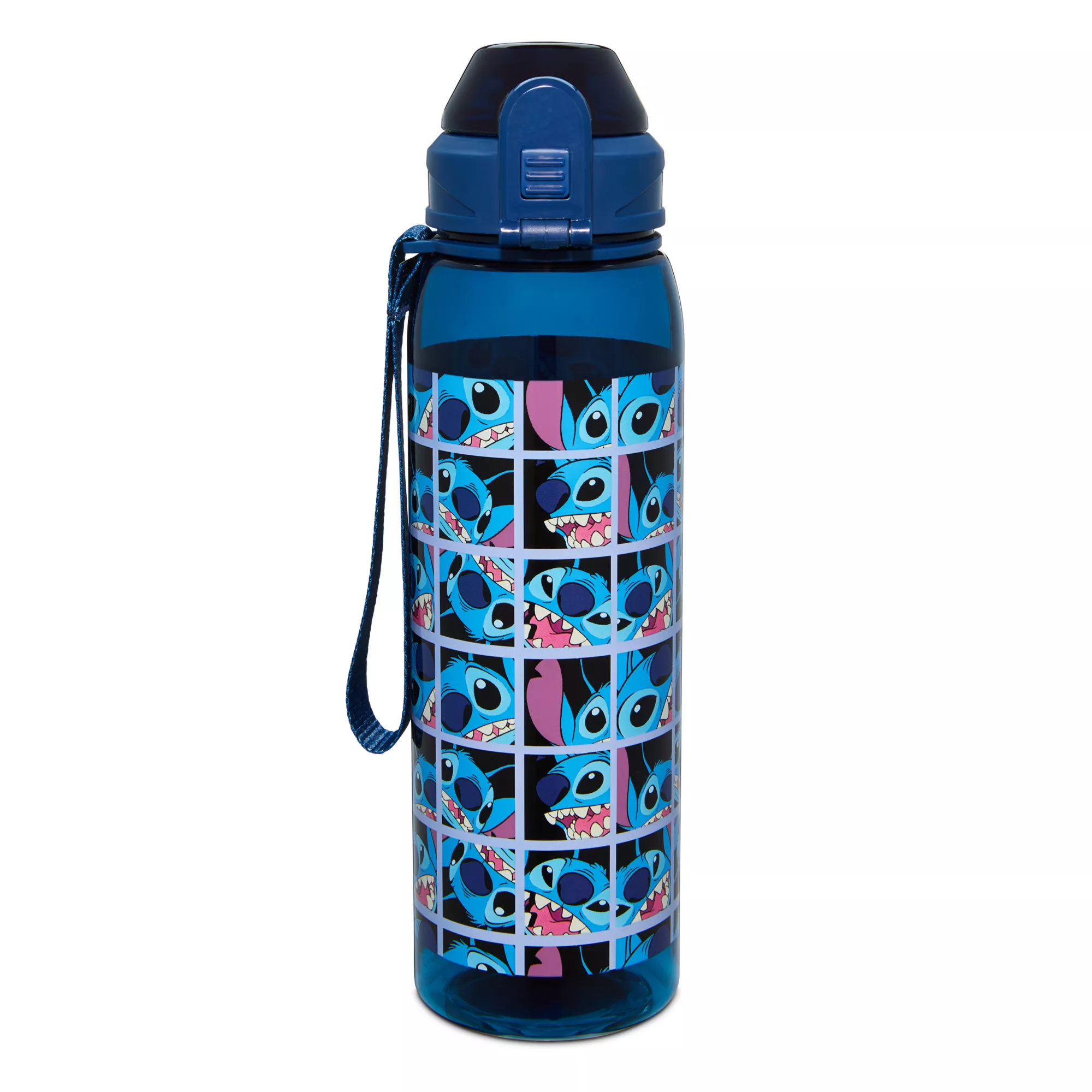 Stitch Flip Top Water Bottle with Removeable Handle 32 oz. - Lilo & Stitch at Spencer's
