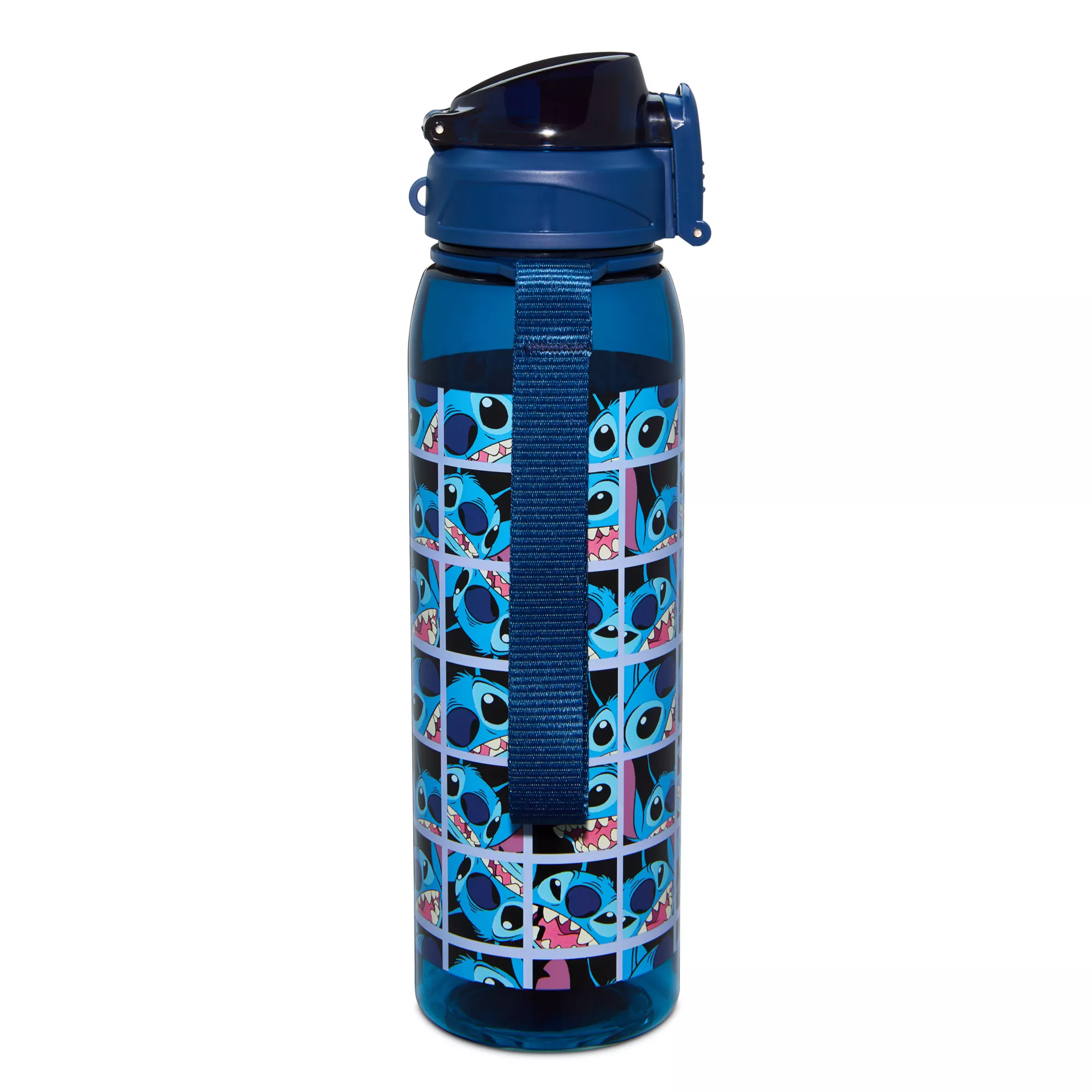 Stitch Flip Top Water Bottle with Removeable Handle 32 oz. - Lilo & Stitch at Spencer's