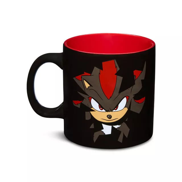 Shadow Fueled by Chaos Coffee Mug 20 oz. - Sonic the Hedgehog at Spencer's